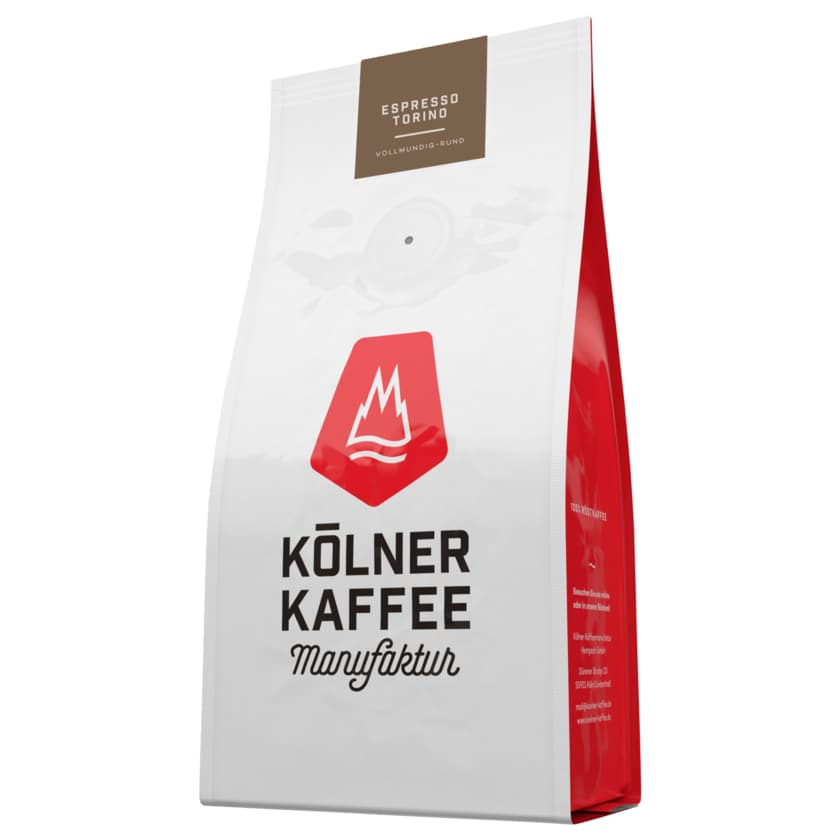 Kölner Kaffeemanufaktur Espresso Torino ganze Bohne 1kg
